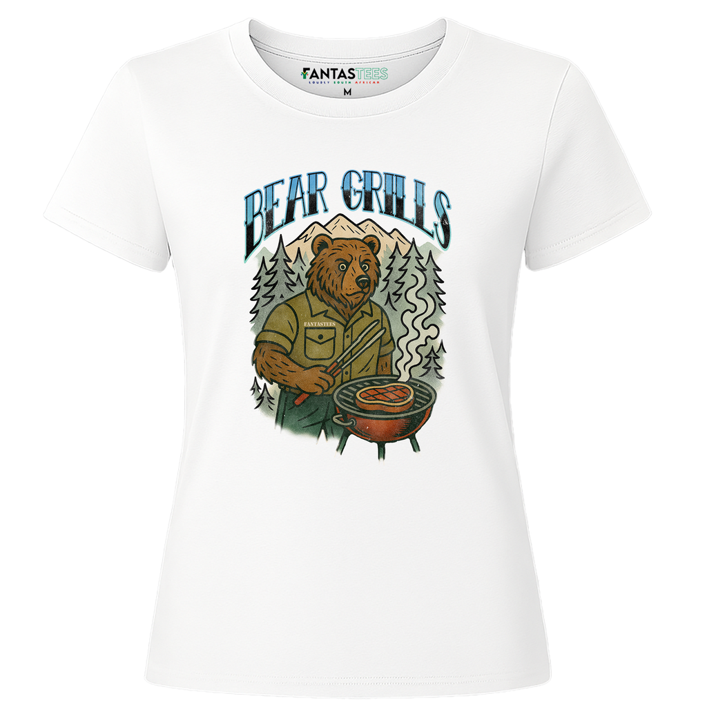 Bear Grills | Ladies Premium Crewneck T-Shirt