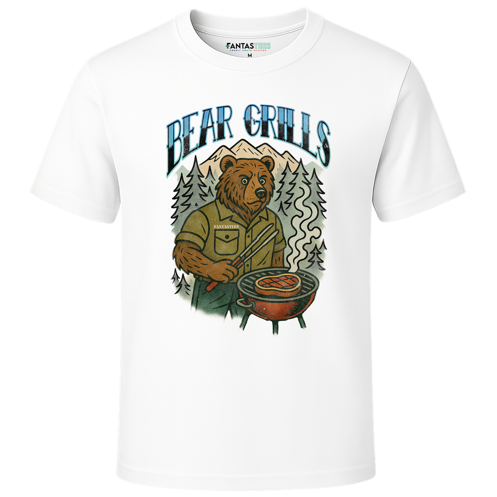 Bear Grills | Mens Premium Crewneck T-Shirt