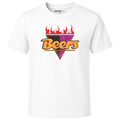 Beers Retro Steers Logo Braai Tee | Mens Premium Crewneck T-Shirt