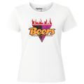 Beers Retro Steers Logo Tee| Ladies Premium Crewneck T-Shirt