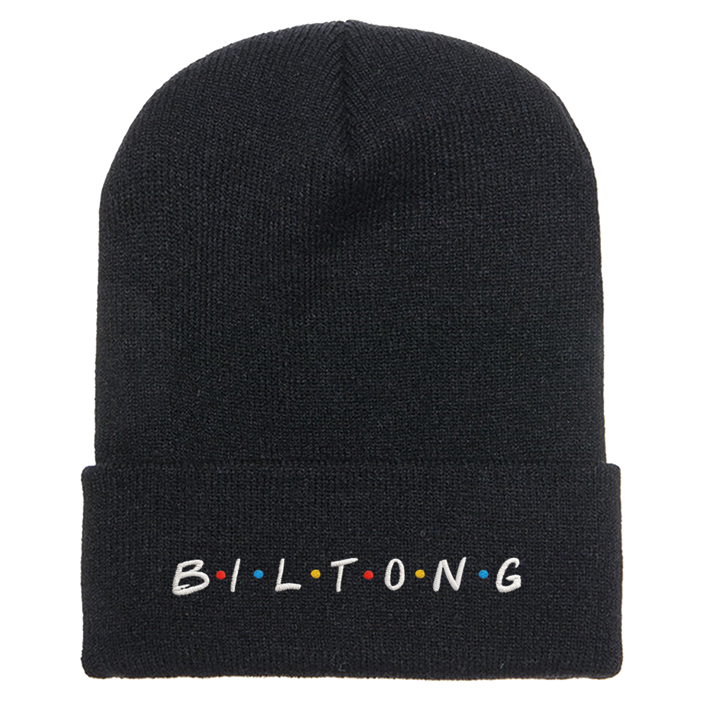 Biltong Friends Embroidered Cuffed Beanie