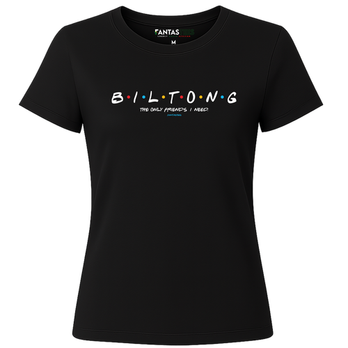 Biltong Friends | Ladies Premium Crewneck T-Shirt