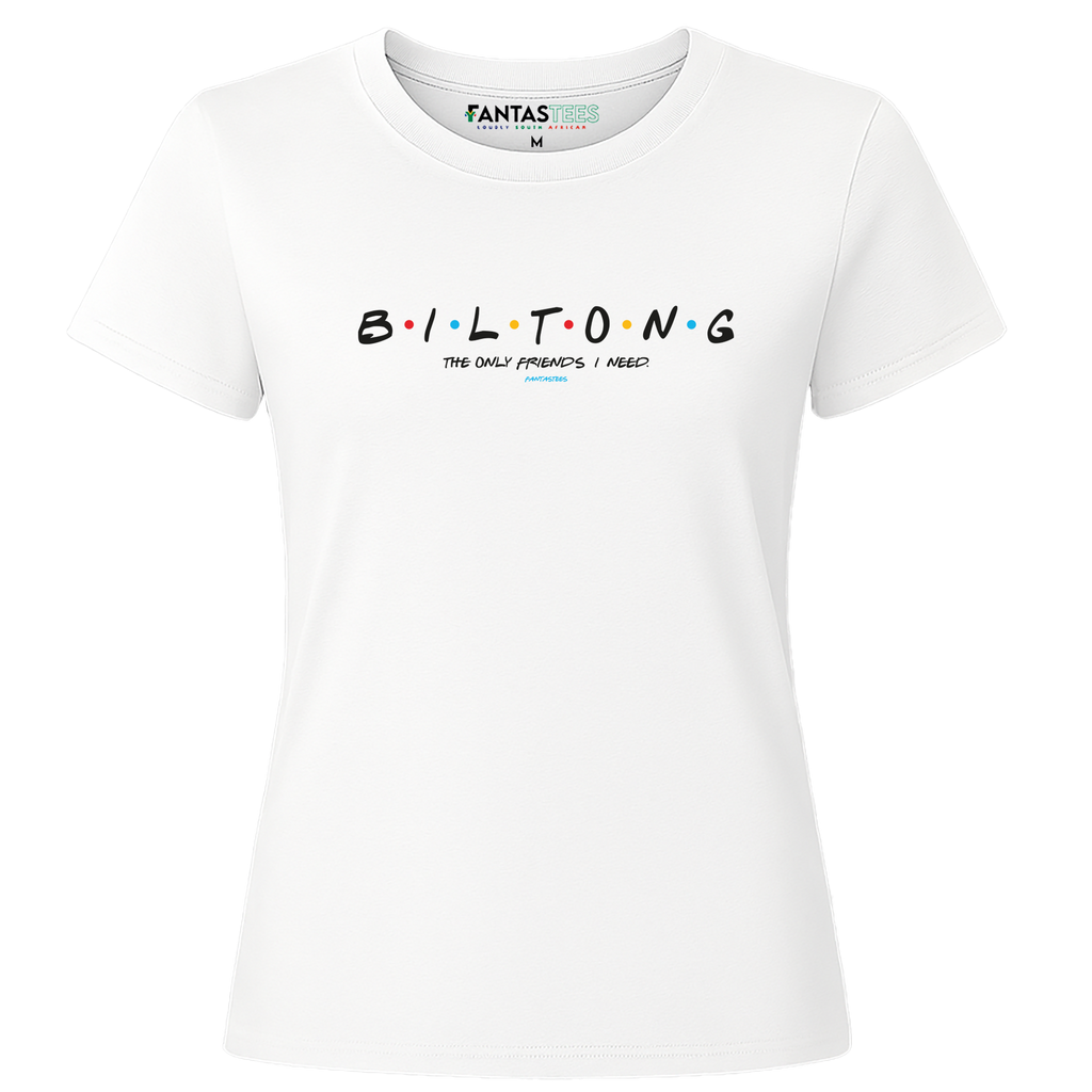 Biltong Friends | Ladies Premium Crewneck T-Shirt
