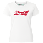 Braaivleis Bowtie Logo | Ladies Premium Crewneck T-Shirt