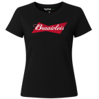 Braaivleis Bowtie Logo | Ladies Premium Crewneck T-Shirt
