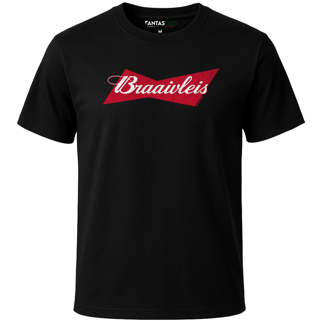 Braaivleis Bowtie Logo| Mens Premium Crewneck T-Shirt