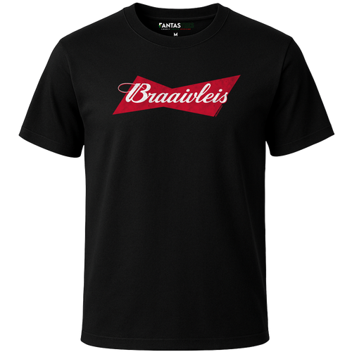 Braaivleis Bowtie Logo| Mens Premium Crewneck T-Shirt