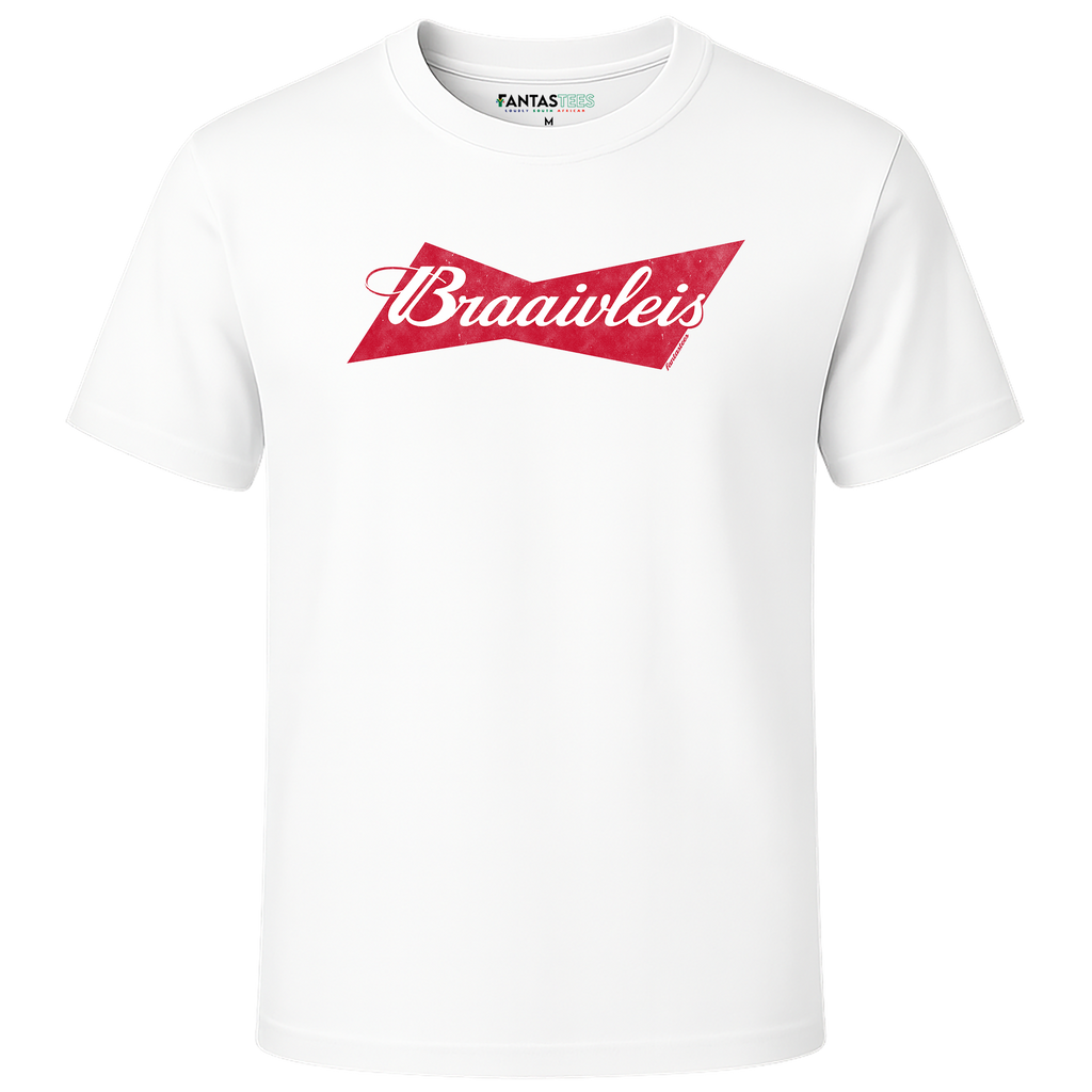 Braaivleis Bowtie Logo| Mens Premium Crewneck T-Shirt