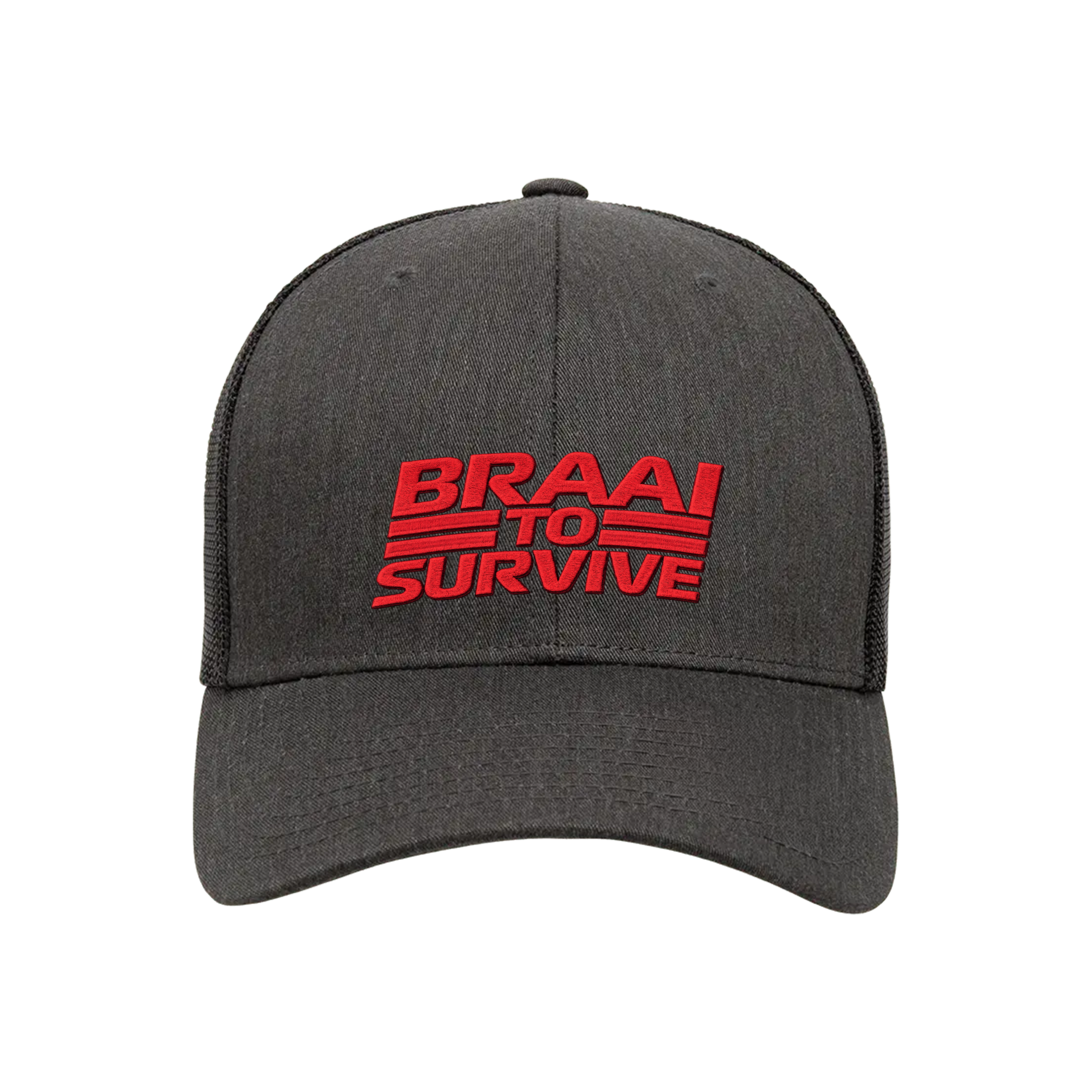 Embroidered Braai To Survive - Wazza Trucker Cap