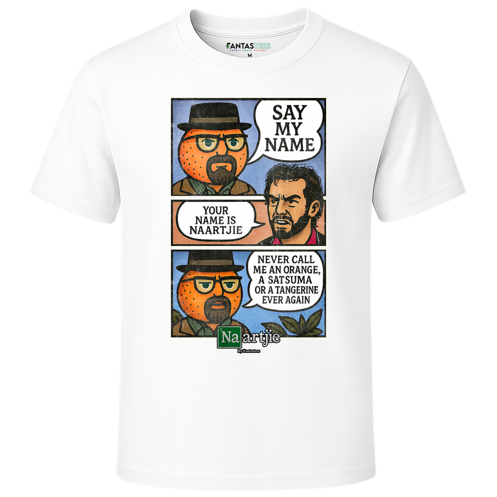 Breaking Naartjie | Mens Premium Crewneck T-Shirt