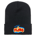 Fling Embroidered Cuffed Beanie
