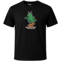 Grasshopper Wearing Grasshoppers | Mens Premium Crewneck T-Shirt