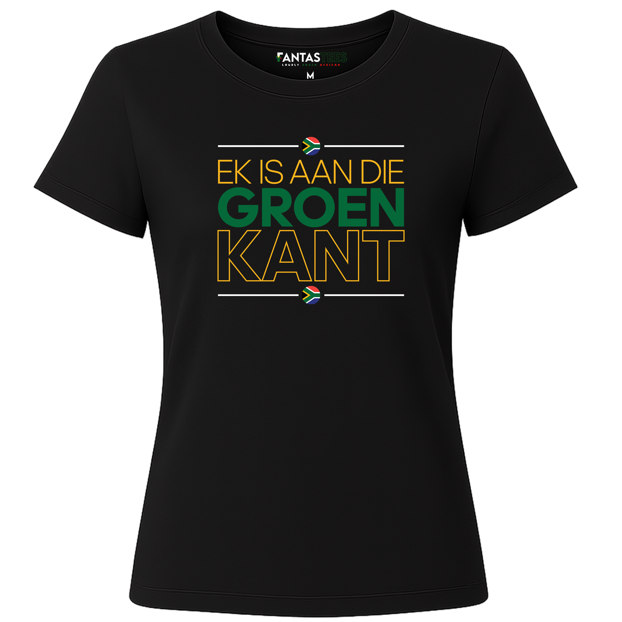Groen Kant | Ladies Premium Crewneck T-Shirt