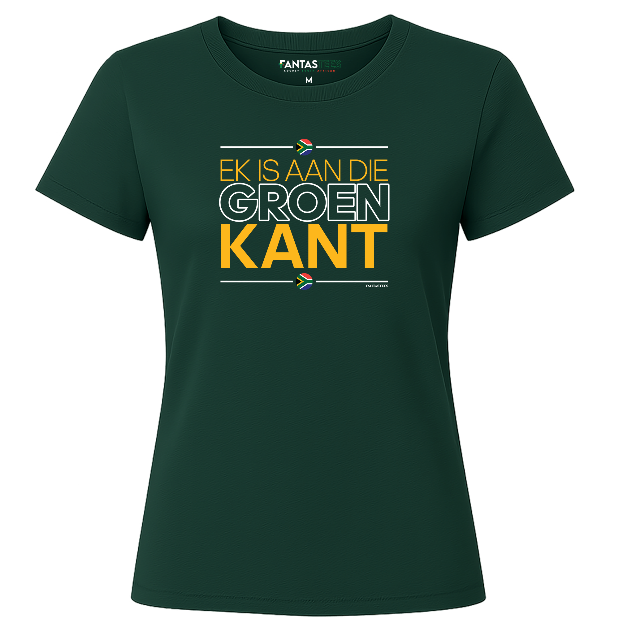 Groen Kant | Ladies Premium Crewneck T-Shirt