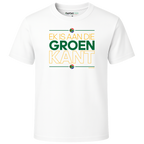 Groen Kant Tee | Mens Premium Crewneck T-Shirt