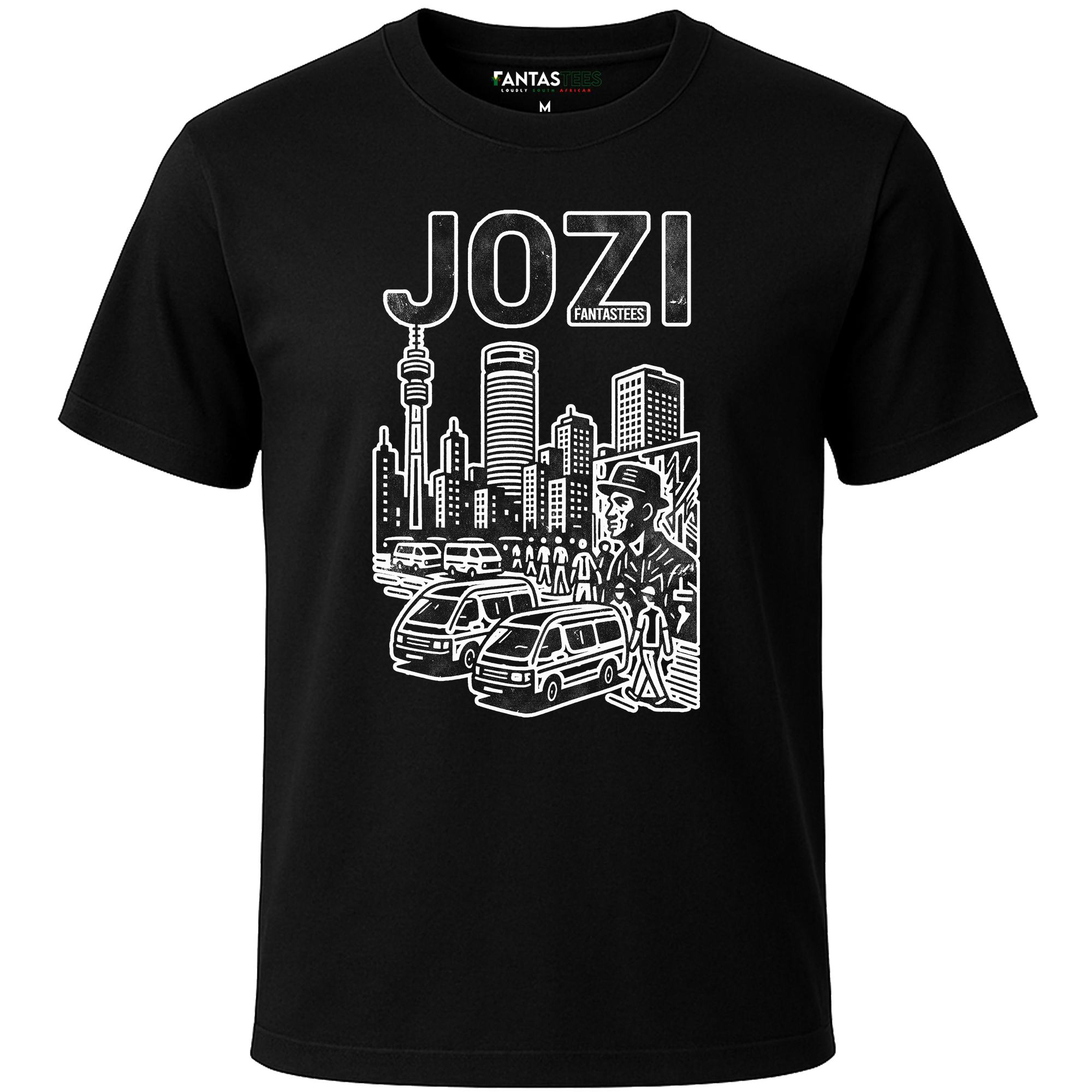 Jozi Illustration | Mens Premium Crewneck T-Shirt