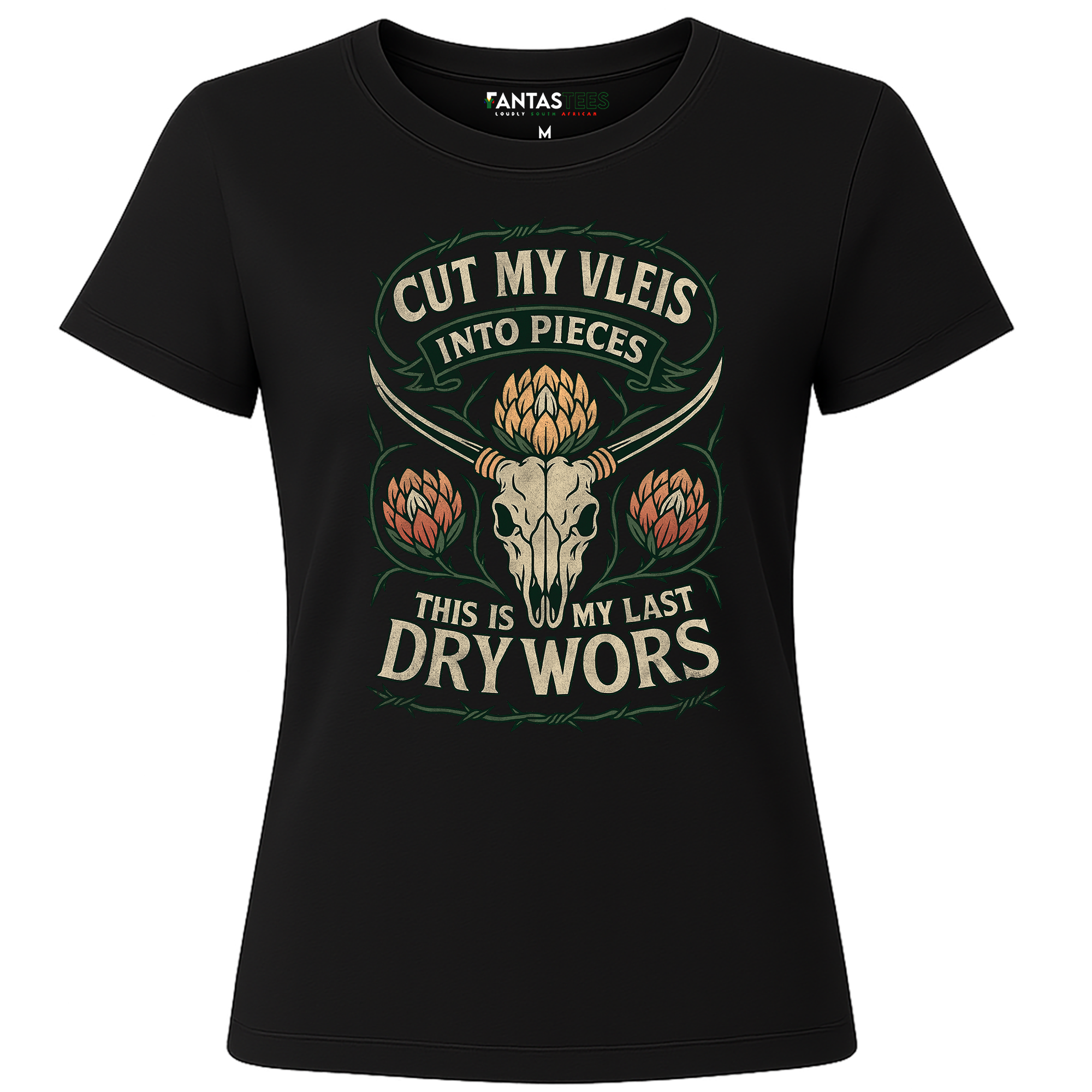My Last Drywors | Ladies Premium Crewneck T-Shirt