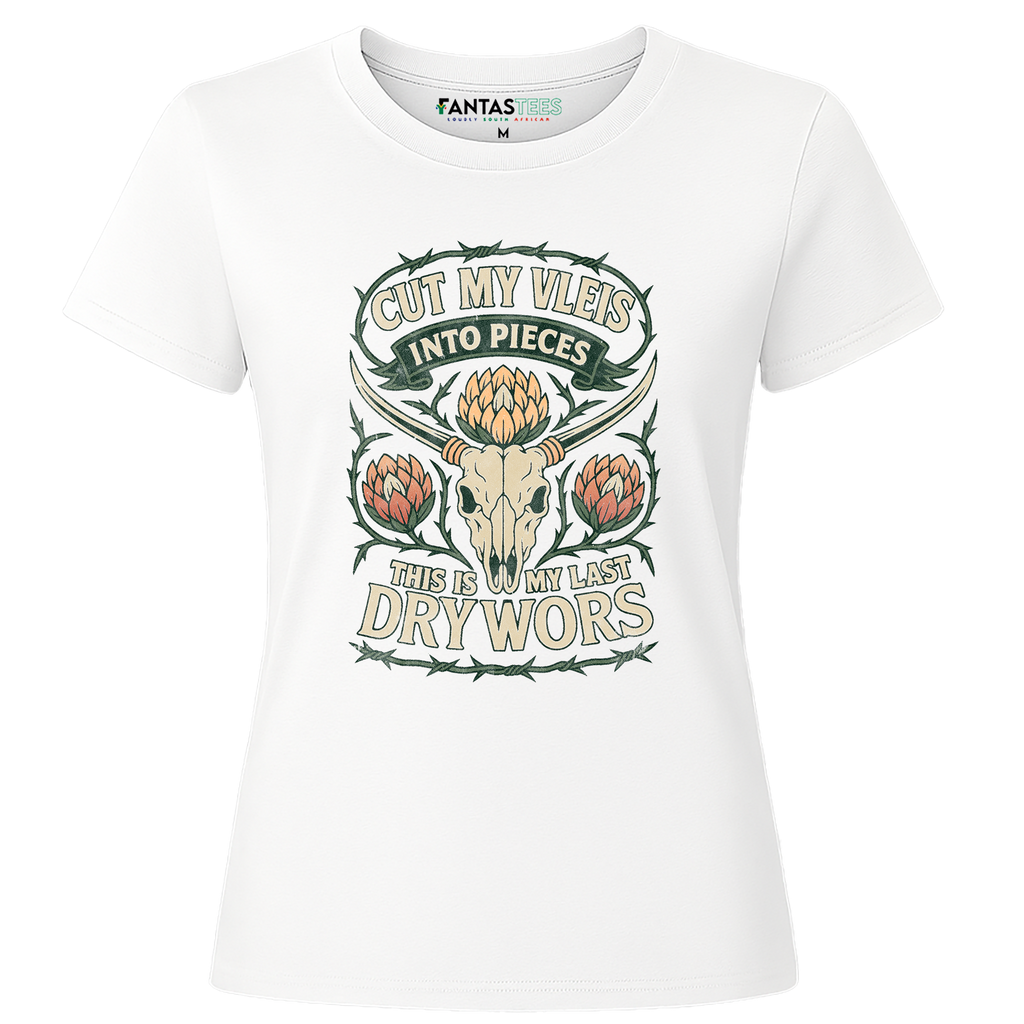 My Last Drywors | Ladies Premium Crewneck T-Shirt