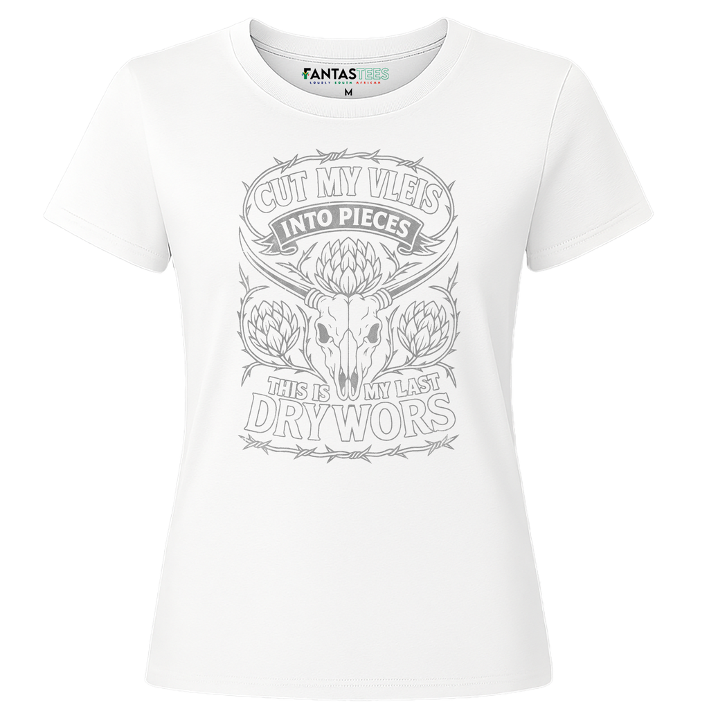 My Last Drywors One Colour | Ladies Premium Crewneck T-Shirt