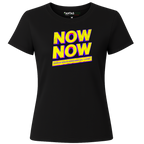 Now Now | Ladies Premium Crewneck T-Shirt