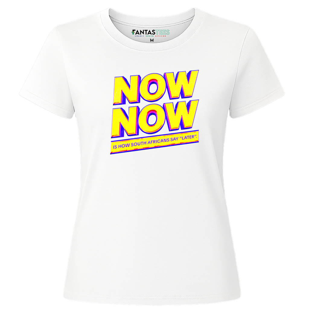 Now Now | Ladies Premium Crewneck T-Shirt