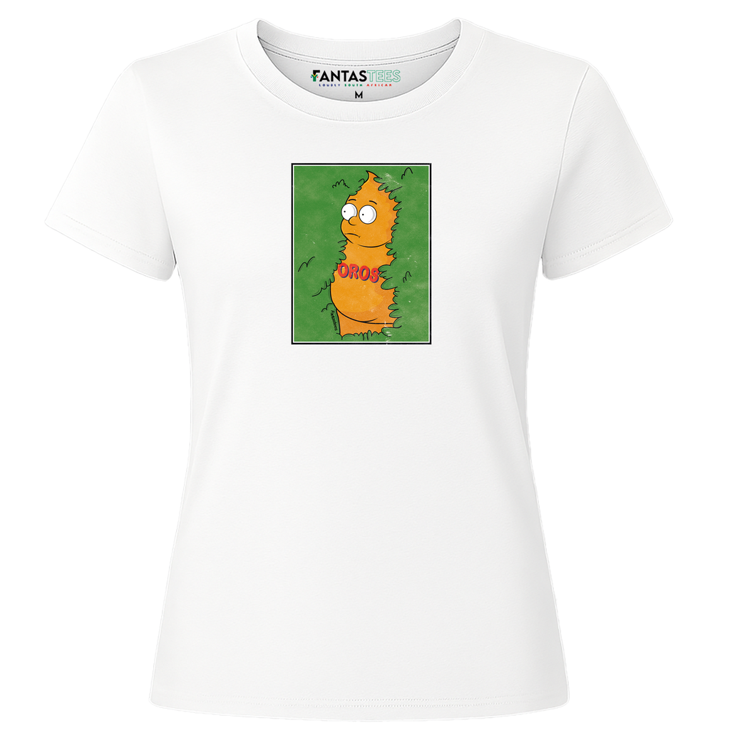 Oros Simpson Boxed In | Ladies Premium Crewneck T-Shirt