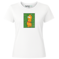Oros Simpson Boxed In | Ladies Premium Crewneck T-Shirt