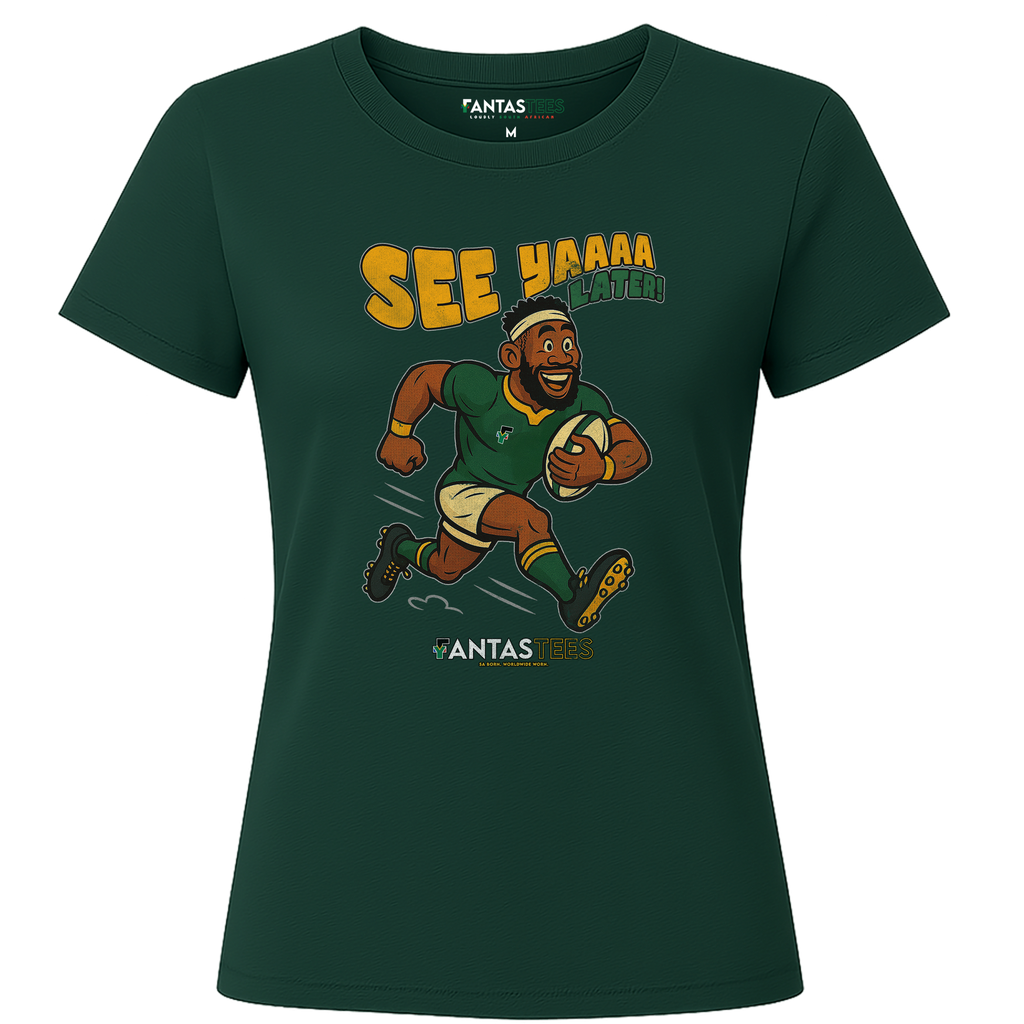 See Yaaaa Later | Ladies Premium Crewneck T-Shirt