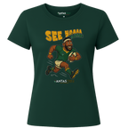 See Yaaaa Later | Ladies Premium Crewneck T-Shirt