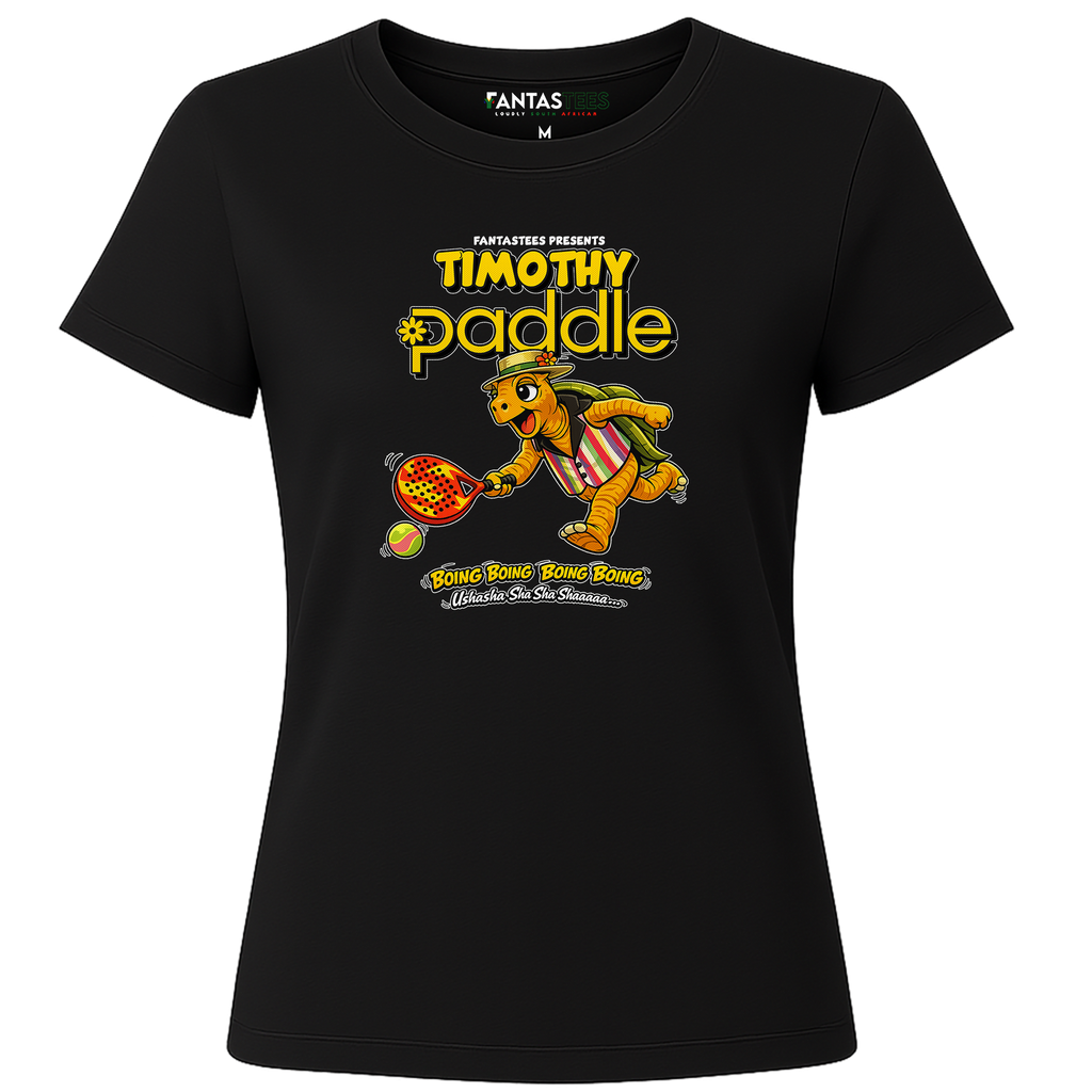 Timothy Paddle | Ladies Premium Crewneck T-Shirt