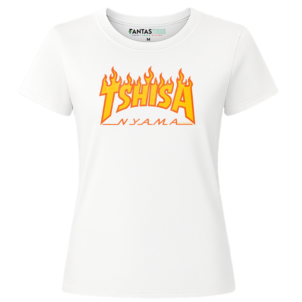 Tshisa Nyama | Ladies Premium Crewneck T-Shirt