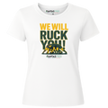 We Will Ruck You | Ladies Premium Crewneck T-Shirt