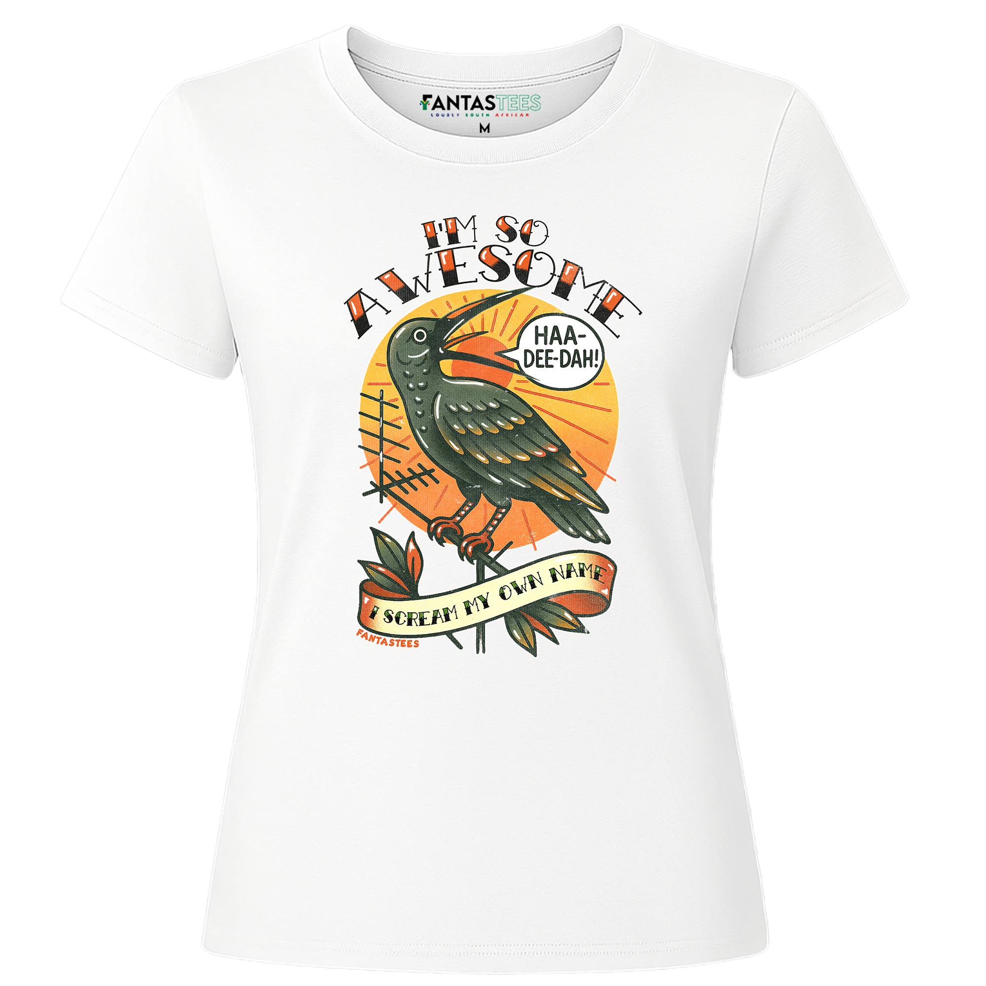 Haa-Dee-Dah! | Ladies Premium Crewneck T-Shirt