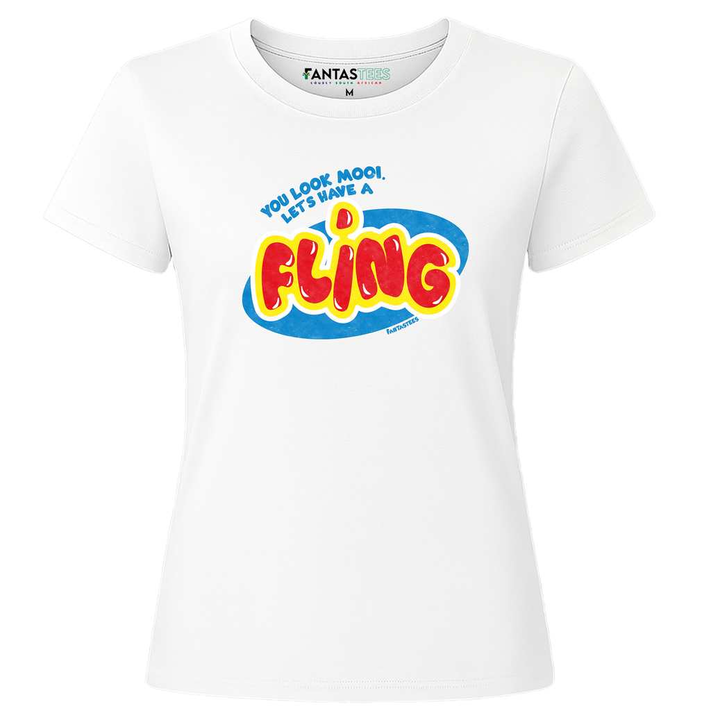 Let's have A Fling | Ladies Premium Crewneck T-Shirt