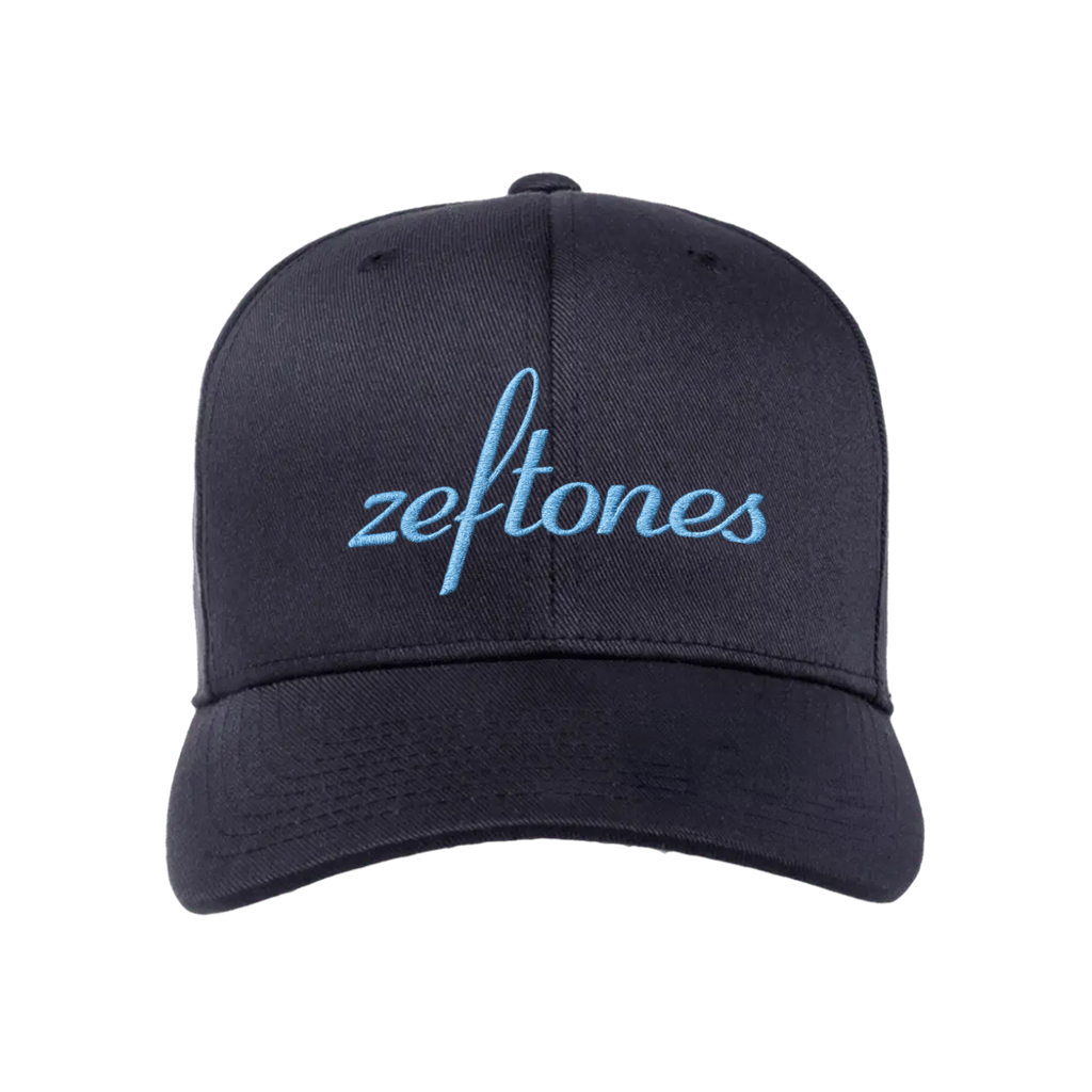 Embroidered Zeftones Blue thread Fitted Baseball Cap