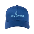 Embroidered Zeftones Blue thread Fitted Baseball Cap