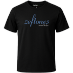 Zeftones Blue Print | Mens Premium Crewneck T-Shirt